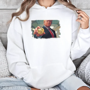 Trump Meme Crypto Coin T-Shirt Unisex Hoodie