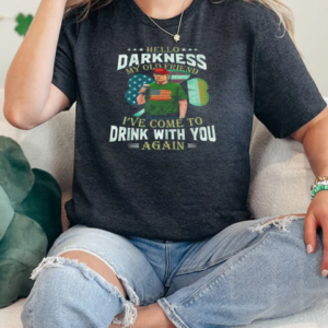 Trump St. Patrick's Day Hello Darkness My Old Friend T-Shirt Classic Women's T-shirt