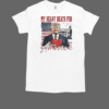 Trump Valentine My Heart Beats for America 2025 T-Shirt Classic Men's T-shirt