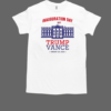 Trump Vance Inauguration Day 45 47 January 20 2025 White House T-Shirt Classic Men's T-shirt