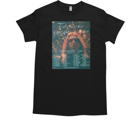 Turnover Launching Peripheral Vision 10th Anniversary Tour 2025 T-Shirt