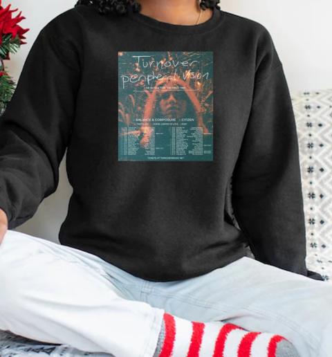 Turnover Launching Peripheral Vision 10th Anniversary Tour 2025 T-Shirt Unisex Sweatshirt