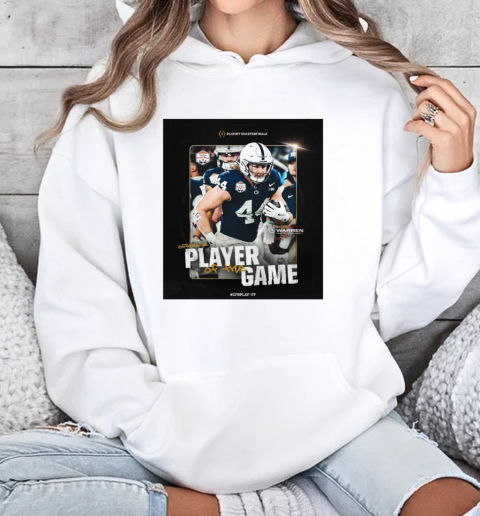 Tyler Warren College Football Playoff Quarterfinals Penn State University Offensive Player Of The Game  Unisex Hoodie