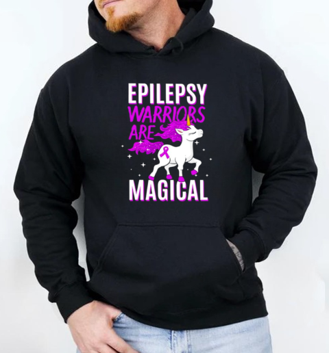 Unicorn epilepsy warriors are magical T-Shirt Unisex Hoodie