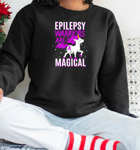 Unicorn epilepsy warriors are magical T-Shirt Unisex Sweatshirt