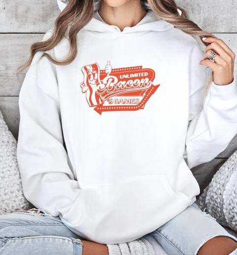 Unlimited Bacon Chuckle Sandwich T-Shirt Unisex Hoodie