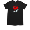 Valentine's Day Heart Doing The Floss Dance  Classic Men's T-shirt