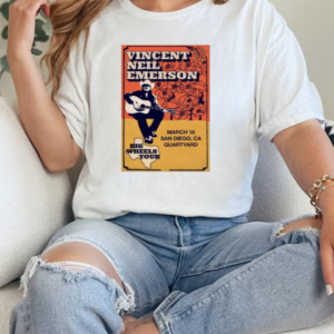 Vincent Neil Emerson March 16th, 2025 Quartyard, San Diego CA Show T-Shirt Classic Women's T-shirt