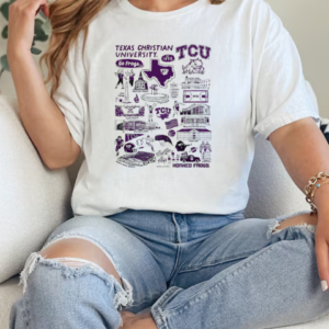 Vive la fete TCU Horned Frogs impressions artwork T-Shirt Classic Women's T-shirt