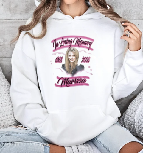 Wavey Goods Co In Loving Memory Marissa 1988 2006 T-Shirt Unisex Hoodie