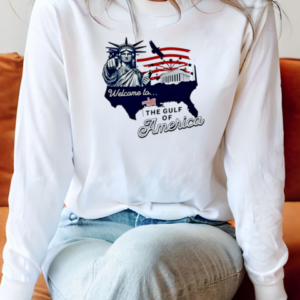 Welcome To The Gulf Of America Trump vintage T-Shirt Long Sleeved T-shirt 