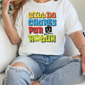 Will Do Chores For Robux Retro T-Shirt Classic Women's T-shirt