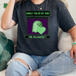 Would You Be My Boo For Halloween Love Ghost T-Shirt Classic Women's T-shirt