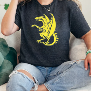 Yellow Dragon Arms T-Shirt Classic Women's T-shirt