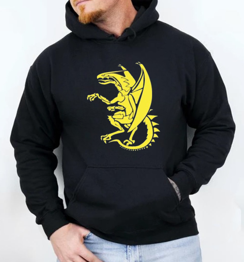 Yellow Dragon Arms T-Shirt Unisex Hoodie