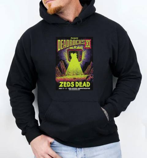 Zeds Dead Red Rocks Amphitheatre Morrison CO July 2 T-Shirt Unisex Hoodie