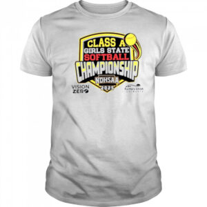 2025 NDHSAA Class A Girls State Softball Championship shirt