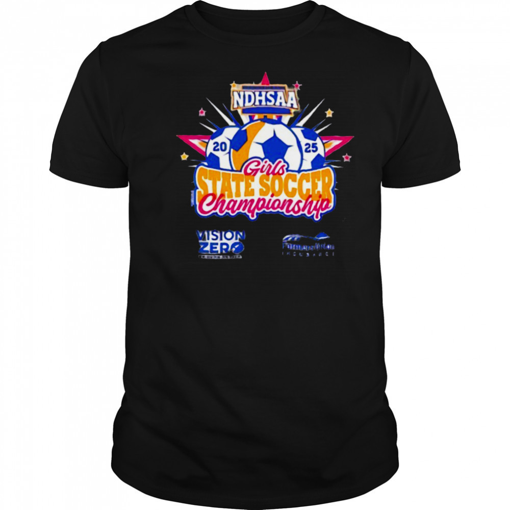 2025 NDHSAA Girls State Soccer Championship shirt