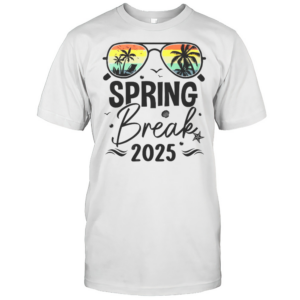 Aesthetic 2025 Spring Break Friends Family Matching Graphic T-Shirt Aesthetic 2025 Spring Break Friends Family Matching Graphic T-Shirt