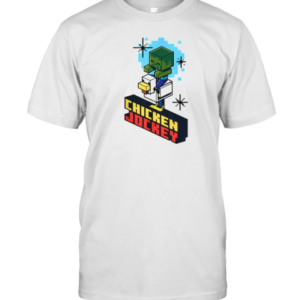 Awesome Chicken Jockey Vintage Jockey Chicken Minecraft T-Shirt