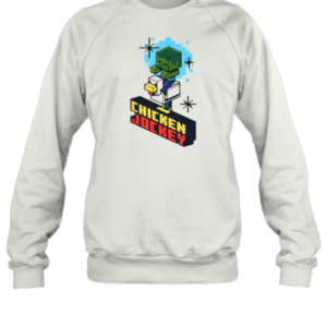 Awesome Chicken Jockey Vintage Jockey Chicken Minecraft T-Shirt Unisex Sweatshirt