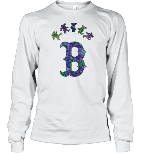 Boston Red Sox Grateful Dead Night 2025 T-Shirt Long Sleeved T-shirt
