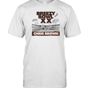Breezy Bowl XX Tour Chris Brown Tour T-Shirt