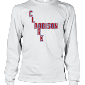 Clark And Addison Chicago Cubs T-Shirt Long Sleeved T-shirt 