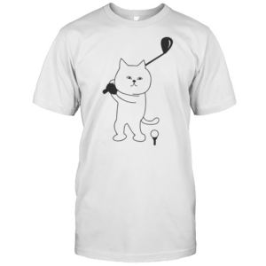 Cute Golf Cat Dad T-Shirt Cute Golf Cat Dad T-Shirt