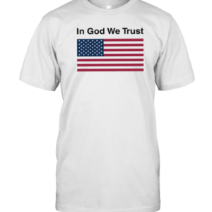 Eric Adams Wearing In God We Trust T-Shirt