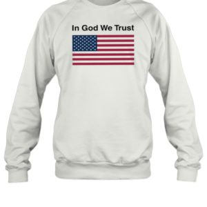 Eric Adams Wearing In God We Trust T-Shirt Unisex Sweatshirt