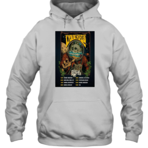 Free Ride Acido Y Puto Spring Tour 2025 Madrid Wurlitzer T-Shirt Unisex Hoodie