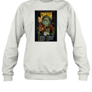 Free Ride Acido Y Puto Spring Tour 2025 Madrid Wurlitzer T-Shirt Unisex Sweatshirt