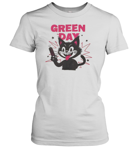 Green Day Black Cat T-Shirt Classic Women's T-shirt
