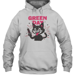 Green Day Black Cat T-Shirt Unisex Hoodie