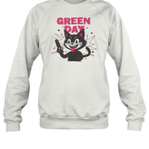 Green Day Black Cat T-Shirt Unisex Sweatshirt