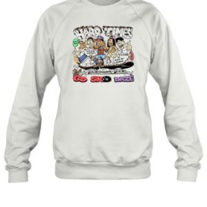 Hard Times Go SK8 Dazey Skate Shop June 19 21 2025 Juneteenth Jam Go Skate Day Kickback T-Shirt Unisex Sweatshirt