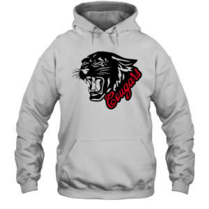 Houston Cougars School Mascot T-Shirt Unisex Hoodie