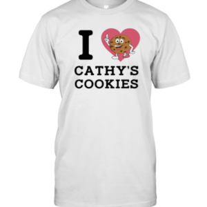 I Love Cathy'S Cookies Heart T-Shirt