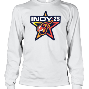INDY 25 Indiana Fever WNBA All Star T-Shirt Long Sleeved T-shirt