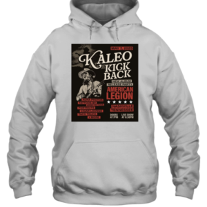 Kaleo Kick Back New Album Release Party American Legion May 7 2025 Nashville Tennessee Poster T-Shirt Unisex Hoodie