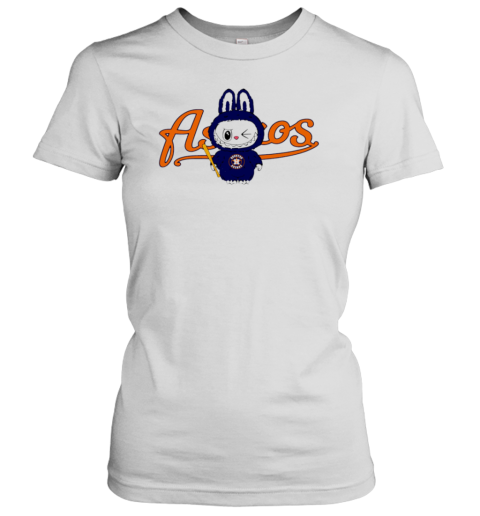 Labubu Houston Astros MLB Baseball T-Shirt Classic Women's T-shirt