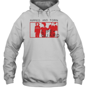 Lifeguard Ripped And Torn T-Shirt Unisex Hoodie