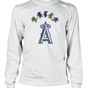 Los Angeles Angels Grateful Dead Night 2025 T-Shirt Long Sleeved T-shirt
