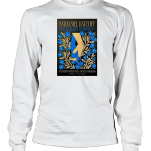 Nathaniel Rateliff Show Apr 11 12 2025 Boettcher Concert Hall Denver CO T-Shirt Long Sleeved T-shirt 