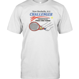 New Rochelle NY Challengers' Presented By Phil'S Tire Town T-Shirt New Rochelle NY Challengers' Presented By Phil'S Tire Town T-Shirt