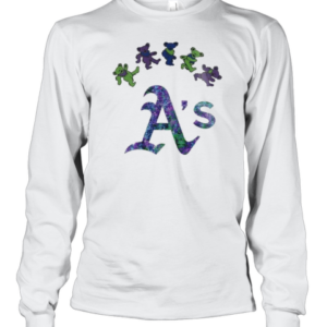 Oakland Athletics Grateful Dead Night 2025 T-Shirt Long Sleeved T-shirt 