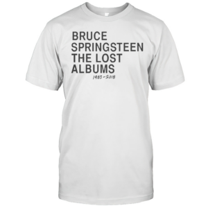 Official Bruce Springsteen The Lost Albums 1983 2018 T-Shirt
