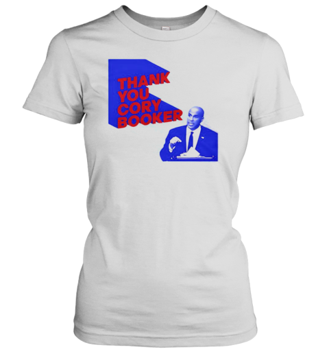 Official Thank You Cory Booker T-Shirt Classic Women's T-shirt