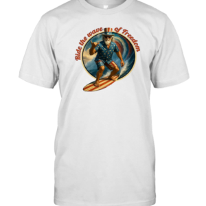 Old Men Ride The Wave Of Freedom T-Shirt